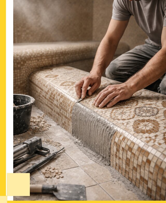 Плитка для хамама под ключ в Пыти-Яхах от 3561 р. | ЭриданПть