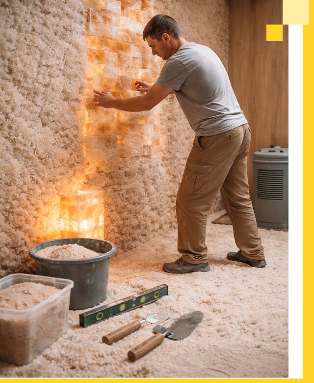 Проектирование и монтаж соляных комнат в Пыти-Яхах под ключ